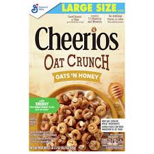 cheerios oat crunch cereal oats