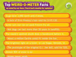 Here are 100 weird facts that totally sound strange but are actually true. Quick Look National Geographic S Weird But True For Ipad Ipad Insight