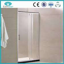 china customized two glass door simple