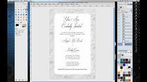 How To Make Wedding Invitations In Gimp