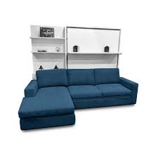 wall bed over sectional sofa