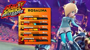 Rosalina mario strikers battle league