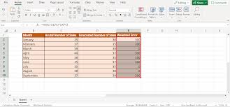 how to calculate weighted mape in excel