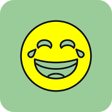 floor laughing vector icon design