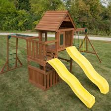 Swing N Slide Playsets Timberview Ready