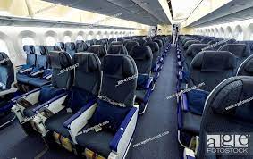 economy cl seats inside a boeing 787