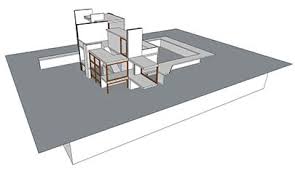 sketchup section cut or floor plan to