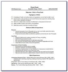 Whether you're looking for a traditional or modern cover letter template or resume example, this. Lead Line Cook Resume Examples Objective Cover Letter Skills Sample Hudsonradc