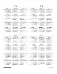 Yearly Photo Calendar Template 2018 Three Year 3 Skincense Co