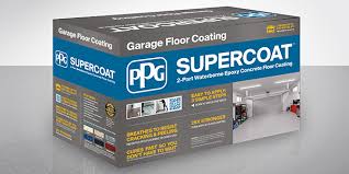 ppg supercoat epoxy garage floor coating