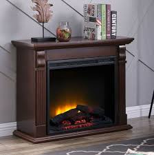 Electric Fireplace Heater Wood Tv Stand