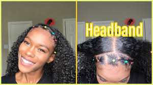 Add the rubber band wrapped hair into the middle section of your braid and start to braid so it is included in the braid. Rubber Band Hairstyles 141740 How To Rubber Band Headband Tutorials