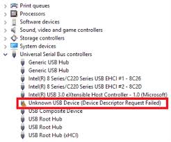 usb device is not recognized on a razer
