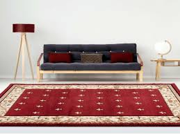 bordered and solid area rugs