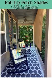 Roll Up Porch Shades For Comfort And