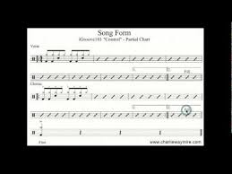 Drum Lesson Learn To Read Charts Song Form
