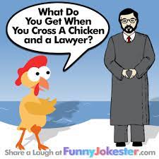 In the case of lawyer jokes, you might be surprised that many lawyers find them funny as well. Lawyer And Chicken Joke Funny Lawyer Jokes