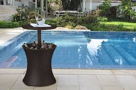 This Outdoor Accent Table By Keter Is