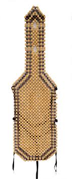 Sw 7210 Natural Wooden Beaded Car Seat