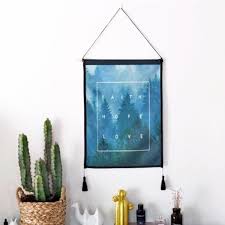 Modern Fabric Wall Hanging From Apollo