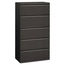 hon 800 series 5 drawer lateral file