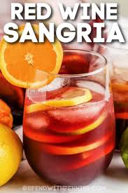easy red sangria spend with pennies
