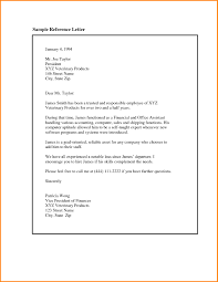 010 Business Letterree Sample Reference Letters Template New