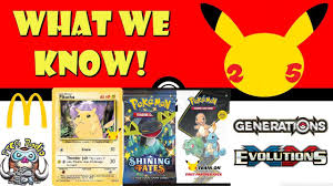 Ex pokemon 25th anniversary promo pikachu stamped holo swsh039 general mills $$ $3.77 + $0.71 shipping + $0.71 shipping + $0.71 shipping. Pokemon S 25th Anniversary Is Here What We Know And What We Know For The Pokemon Tcg Youtube