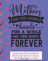 Mothers Hold Their Childrens Hands Knitting Graph Paper