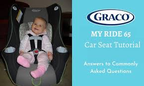 Graco My Ride 65 Car Seat Tutorial