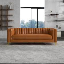 Luxury Modern Genuine Leather Couch