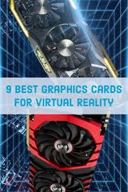Finding the best graphics card for vr can be a challenge. Pin On Best Pc Components