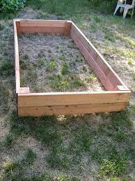 diy build your own garden box garden