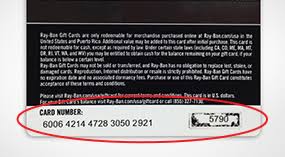 Your card number and pin will be in the email receive or can be found on the back of your card. Gift Card Balance Usa