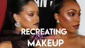 rihanna inspired makeup tutorial