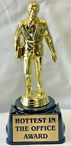 If you've ever watched the episode and wondered which dundie you would be awarded, now's your chance to find out. Dundie Award Trophy Hottest In The Office The Office Tv Show Dunder Mifflin Ebay