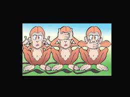 Three Monkeys Of Mahatma Gandhi Gandhijis Moral Symbol Of