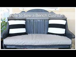 How To Sew A Bench Cushion In 2 Hours