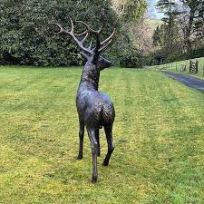 Large Bronze Stag A Wonderful