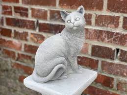 Cat Statue Cat Memorial Garden Statue