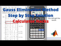 Gauss Elimination Method Step By Step