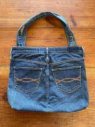 How to Turn Old Jeans into an Awesome Denim Bag - Zero-Waste Chef