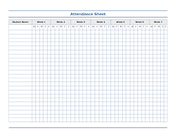 Preschool Weekly Attendance Sheet Archives Konoplja Co New