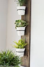 Diy Farmhouse Style Vertical Plant