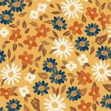 autumn fl fabric wallpaper and