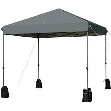 Gray Outdoor Pop Up Canopy Tent