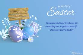 free easter day greeting wishes card