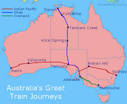 australian long distance trains an