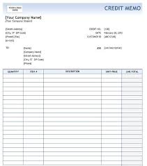 Sample Request For Credit Note Letter Template With Credit Memo Form