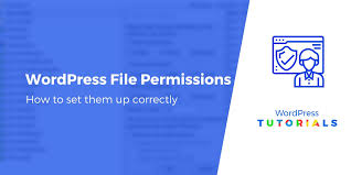 wordpress file permissions how to set